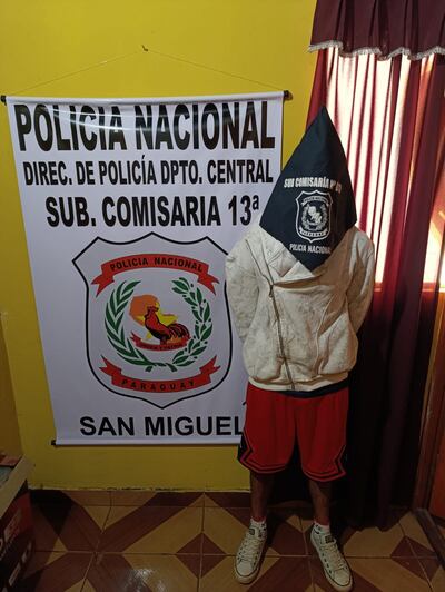 Cae sospechoso de asalto a farmacia en Capiatá.