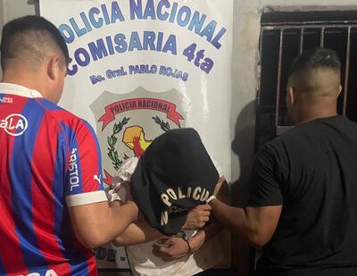 El detenido está recluido en la Dirección de Policía.