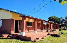 El pabellón del colegio nacional Nuestra Señora de Lourdes de Guajayví fue rehabilitado luego de varias semanas de estar clausurado por refacción de la infraestructura