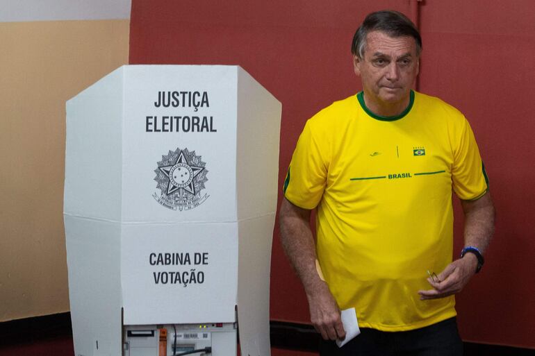 El expresidente brasileño Jair Bolsonaro.
