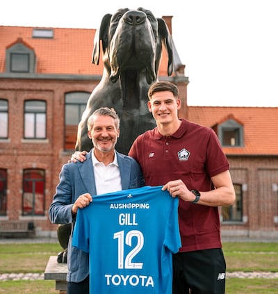 Orlando Daniel Gill Noldín (11 de junio de 2000), nuevo futbolista del Lille de Francia.