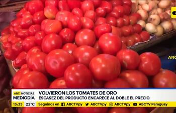 Volvieron los "tomates de oro"