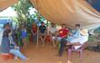 Desde la carpa de la "resistencia", frentistas amenazan con bloquear acceso a la empresa vial, si no cobran la indemnización