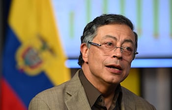 El presidente de Colombia, Gustavo Petro