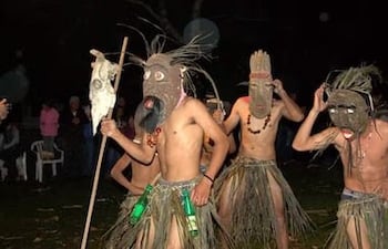 La fiesta de San Pedro y San Pablo es una actividad que se realiza en la compañía Itaguazu de Altos.