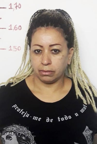 Imagen de Blanca Rosa González, cuando había sido detenida en Argentina en el 2018.