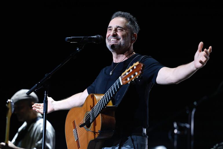 Jorge Drexler durante un show en Buenos Aires, en el pasado mes de abril.