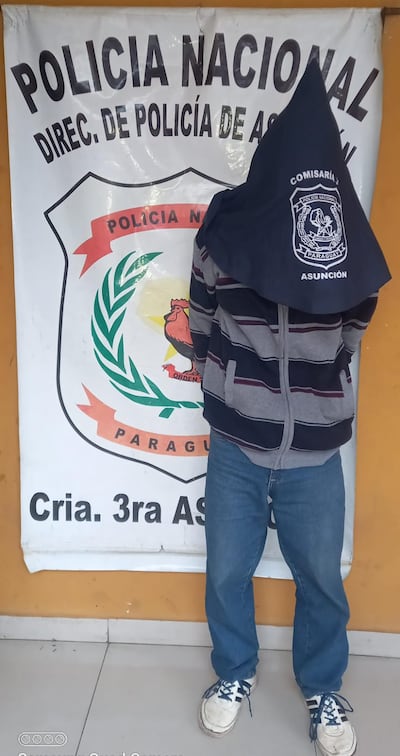 Orlando Fabián Benítez Ferreira (45) fue aprehendido por la supuesta comisión del hecho punible de tenencia sin autorización de sustancias estupefacientes