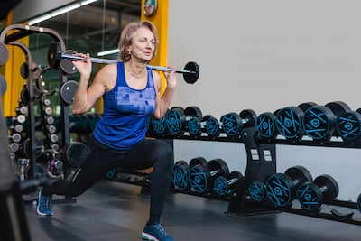 Entrenar durante la menopausia.