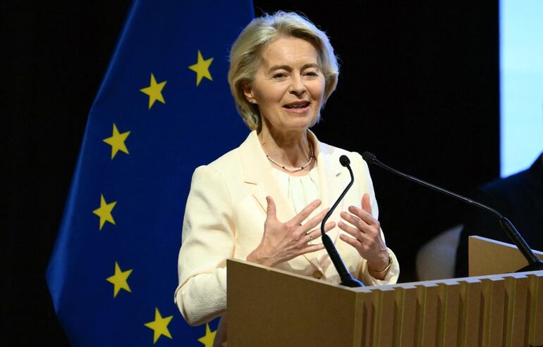 Ursula von der Leyen, presidenta de la Comisión Europea.