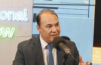 Hugo Fleitas, presidente del Partido Liberal Radical Auténtico.