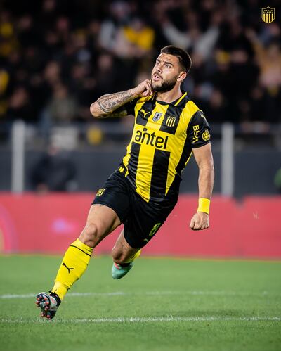 Héctor Daniel "Tito" Villalba (31), con pasado en Libertad, lleva cuatro goles en 22 partidos en el año en Peñarol.