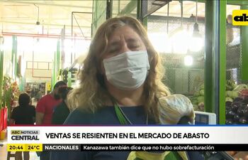 Ventas se resienten en el mercado de abasto
