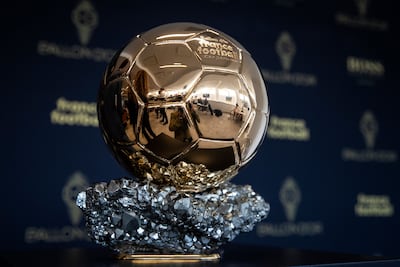 El trofeo del Balón de Oro 2026.