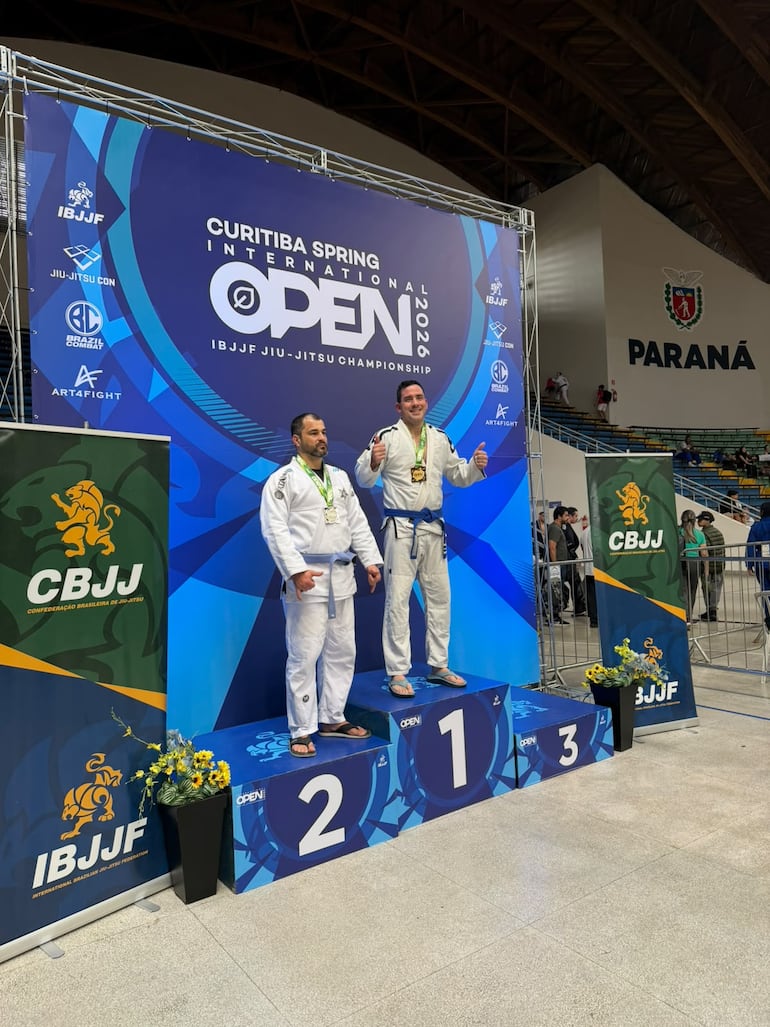 Diego Fernando León Narvaja, ganador de su categoría.
