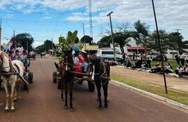 El desfile de cachapé es un evento tradicional en la ciudad de Itacurubí del Rosario que se realiza cada año en el mes de junio por el aniversario de su fundación.