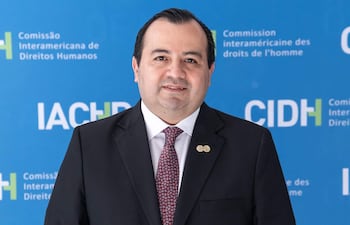 Edgar Stuardo Ralón Orellana, presidente de la CIDH.