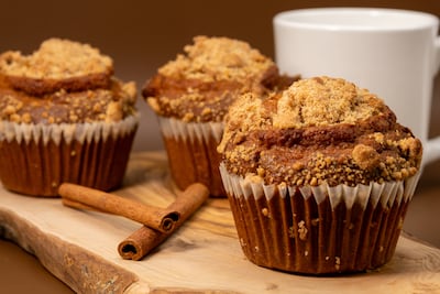 Muffins de zapallo y jengibre, imagen ilustrativa.