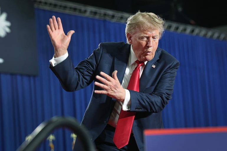 Donald Trump, presidente de los Estados Unidos.