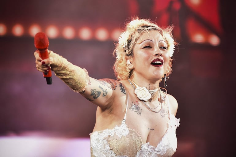 La cantante chilena Mon Laferte.