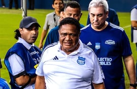 Jorge Guzmán, presidente de Emelec de Ecuador.