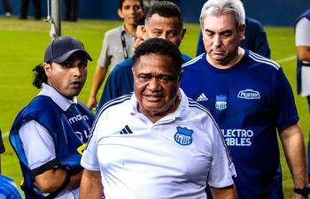 Jorge Guzmán, presidente de Emelec de Ecuador.