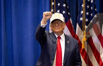 Donald Trump. (Photo by Christian MONTERROSA / AFP)