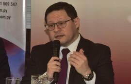 Óscar Orué, director nacional de la DNIT.