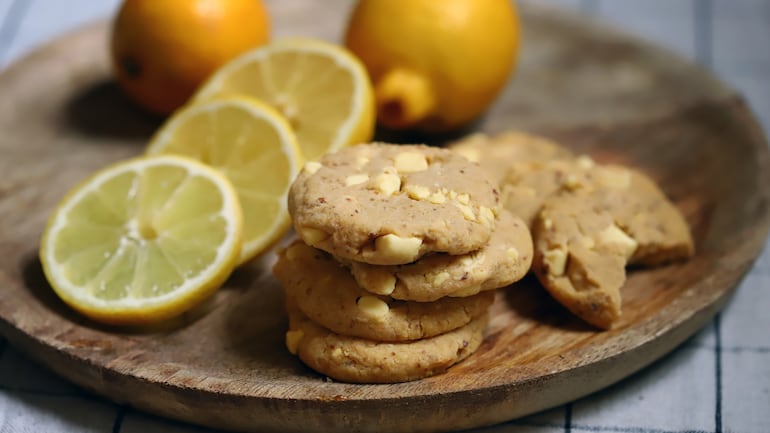 Cookies de limón.