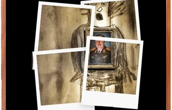 Obra del artista Bernardo Puente que formará parte de la muestra "Quinque".