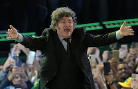 Javier Milei, presidente de Argentina.