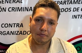 Eder Gonçalves, capturado por agentes del Comando Tripartito.