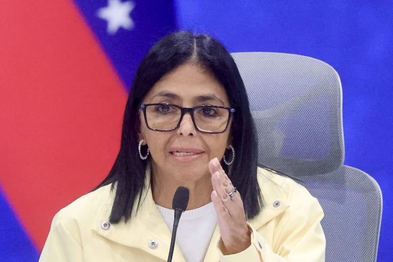  La presidenta encargada de Venezuela, Delcy Rodríguez.
