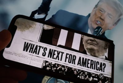 Captura de pantalla del video publicado en la cuenta oficial del expresidente Donald Trump.
