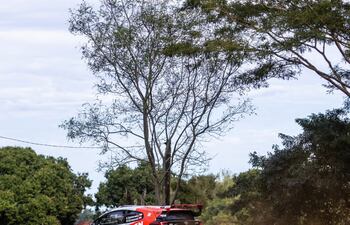 Calientan motores: realizan pruebas privadas del WRC en General Artigas