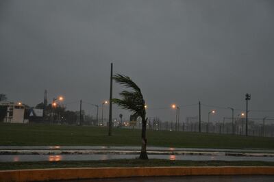 Fuete viento en la Costanera de Asunción.