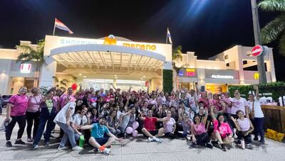 Los pobladores celebran los 15 años de historia, emociones y desarrollo del Shopping Mariano, que le dio un lugar de encuentro a todas las familias, en la ciudad de Mariano Roque Alonso.