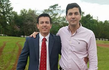 El exfuncionario de quiebras Walter Ruiz aparece en fotos con Santiago Peña.