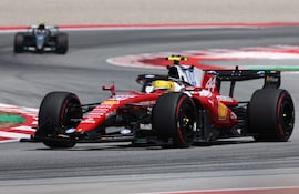 Lewis Hamilton (Ferrari) volvió a la senda del triunfo luego de casi dos años.