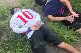 Dos de los siete aprehendidos fueron capturados luego de una persecución.