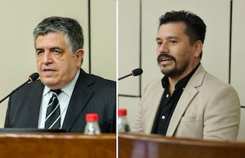 Los compositores Carlos Cazal y Julio Insfrán recibieron hoy el Premio Nacional de Música.