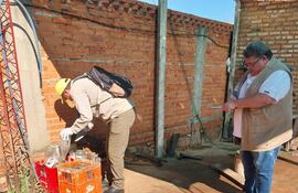 Funcionarios del SENEPA instan a fortalecer las tareas de limpieza para la  prevención de dengue en los hogares.