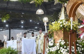 Imágenes de la misa central de Caacupé este 8 de diciembre del 2025.