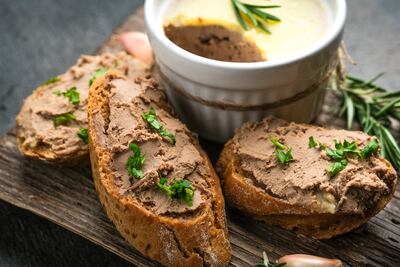 Paté de hígado de pollo, receta alemana.