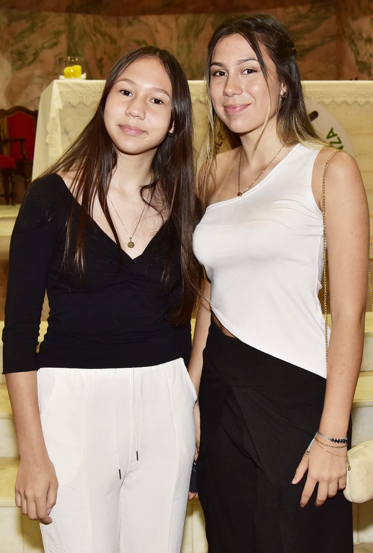 Kristel Morel y Sophia Alonso. 