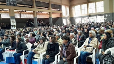 Cerca de mil personas participaron de la 45ª Convivencia Nacional de la Familia Franciscana en Caazapá.