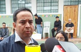 El Gobernador de Central, Ricardo Estigarribia.