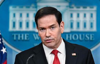 El secretario de Estado estadounidense, Marco Rubio.