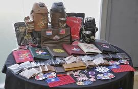 Varios artículos artesanales realizados por personas privadas de libertad fueron enviados a Taiwán.