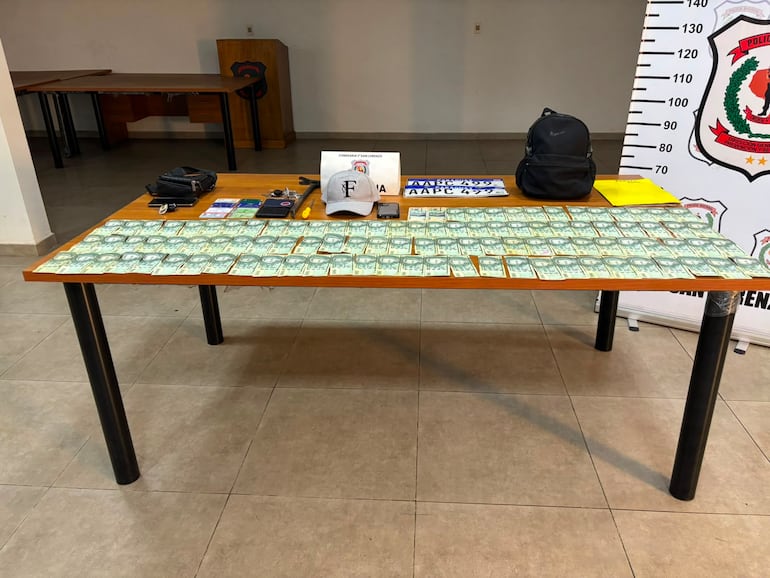 Presunto ladrón intentó sobornar con G. 10 millones a policías, pero terminó detenido junto a su pareja